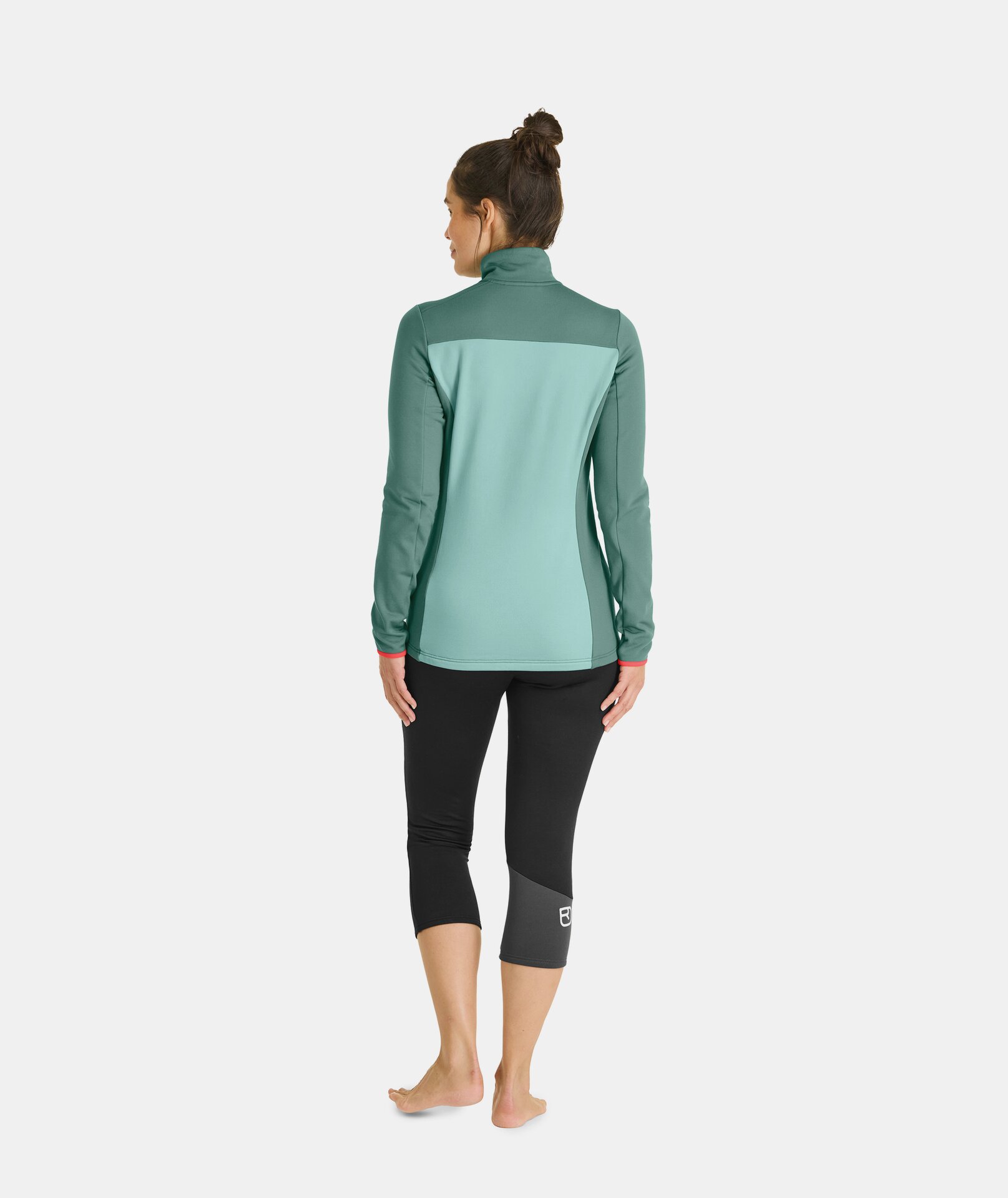 ORTOVOX FLEECE LIGHT ZIP NECK W | Pullover | ORTOVOX